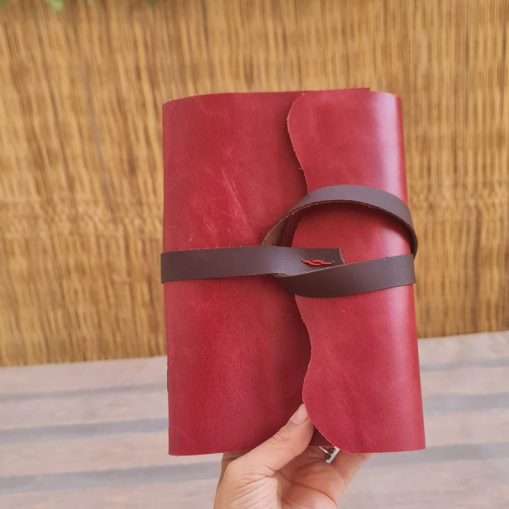 leather book binding