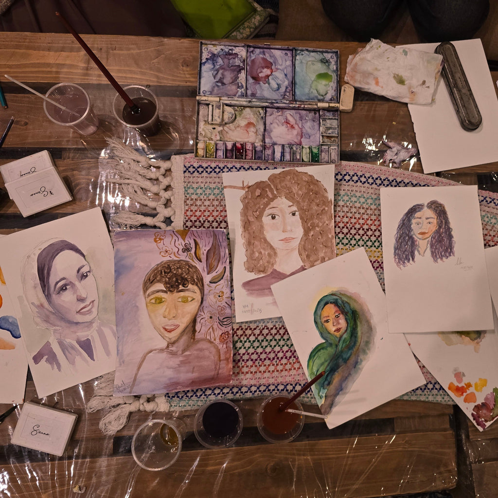 Water coloring