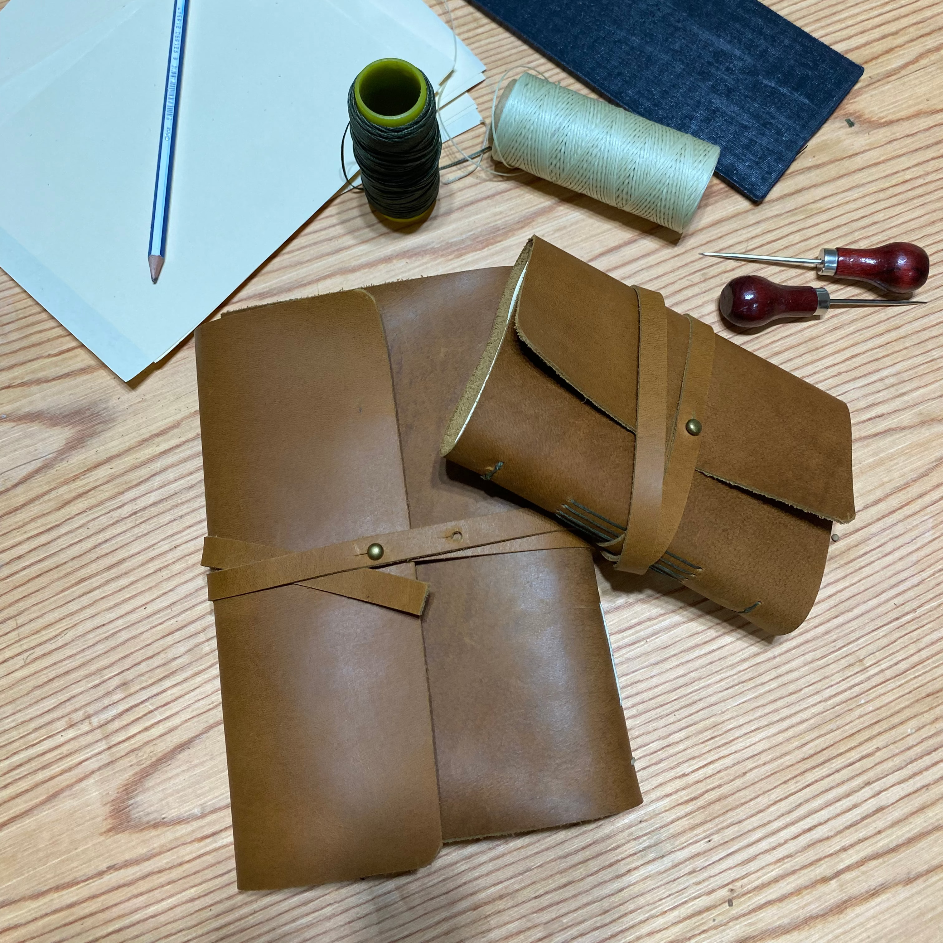 leather book binding