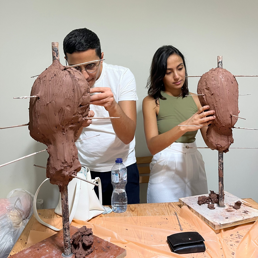 Portrait sculpture