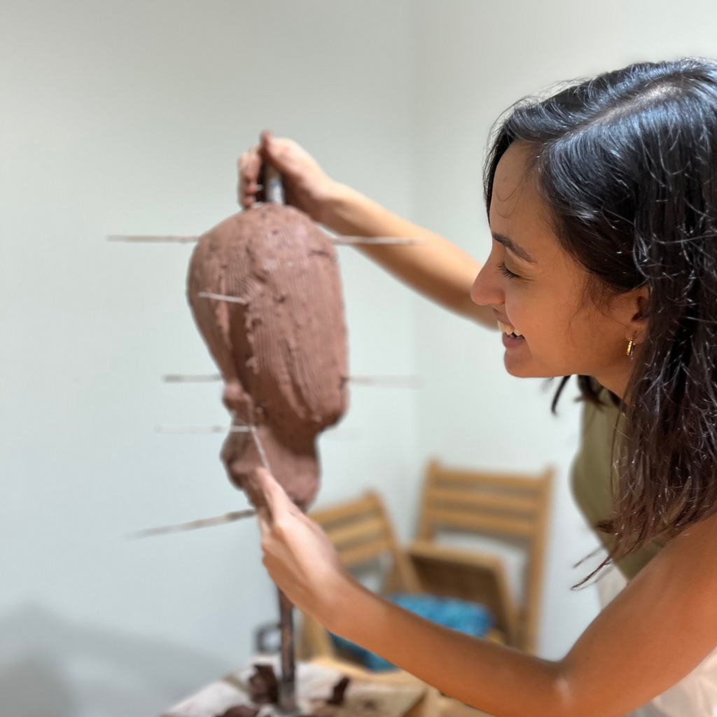 Portrait sculpture