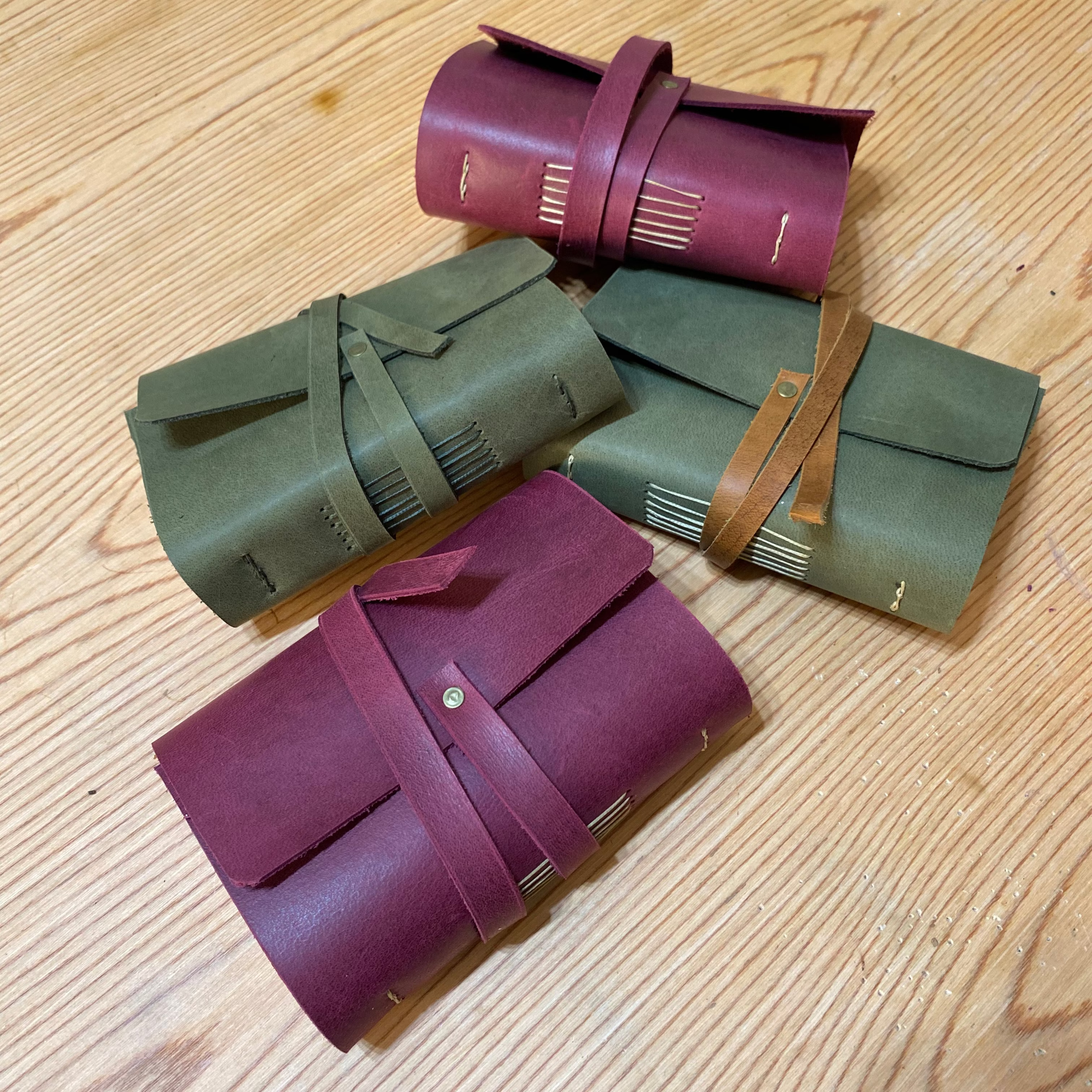 leather book binding