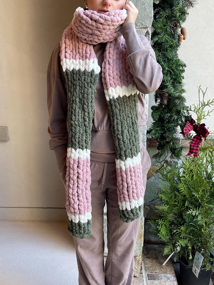 Puffy scarf workshop