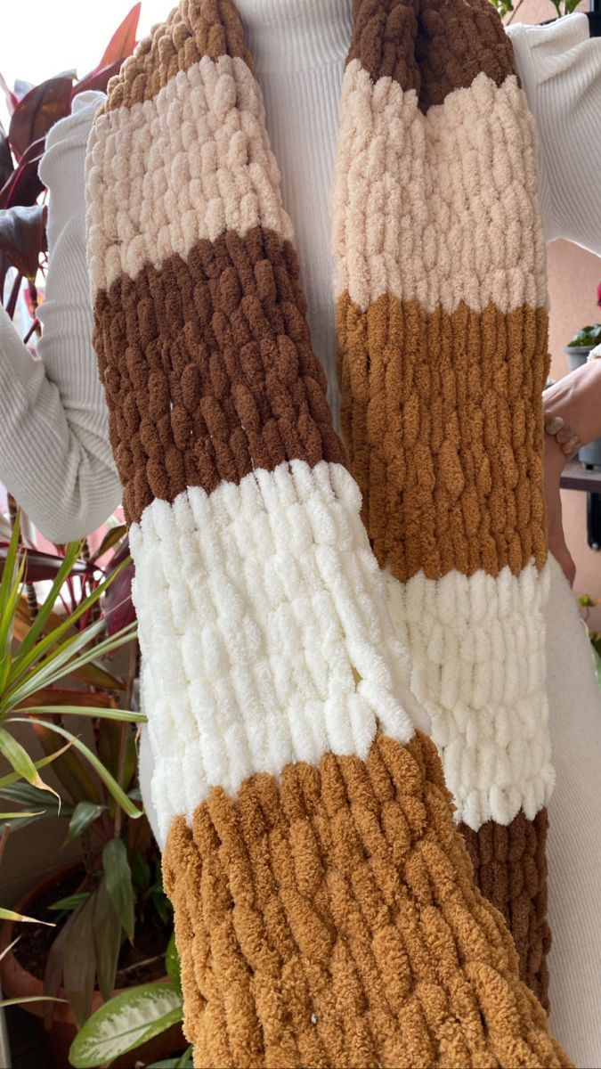 Puffy scarf workshop