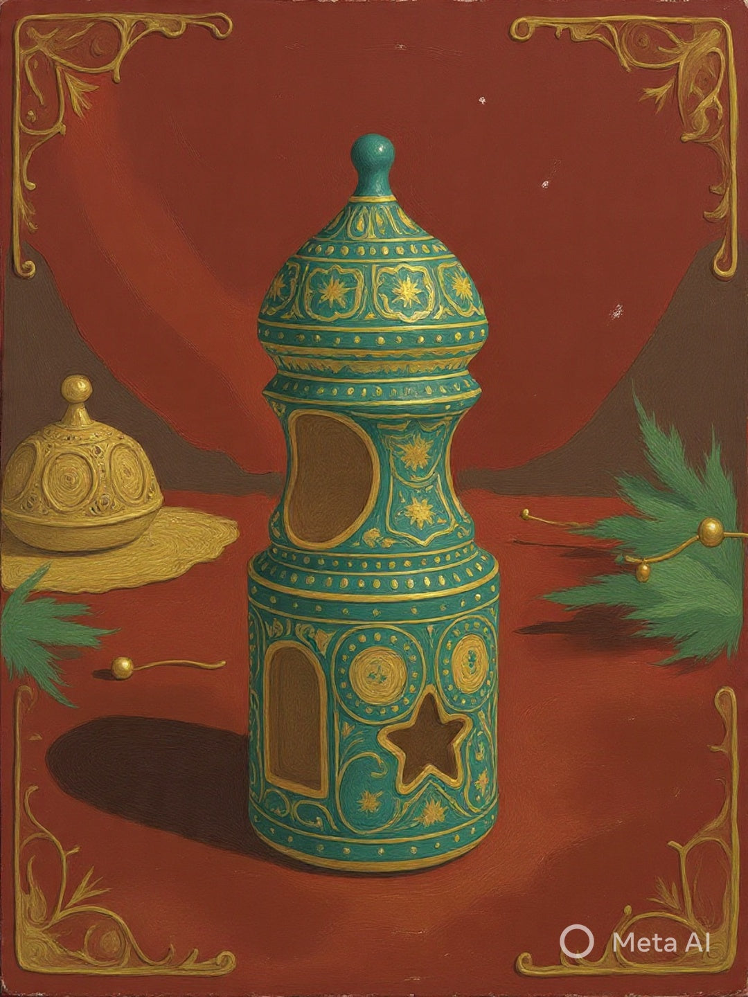 Pottery Fanos Painting