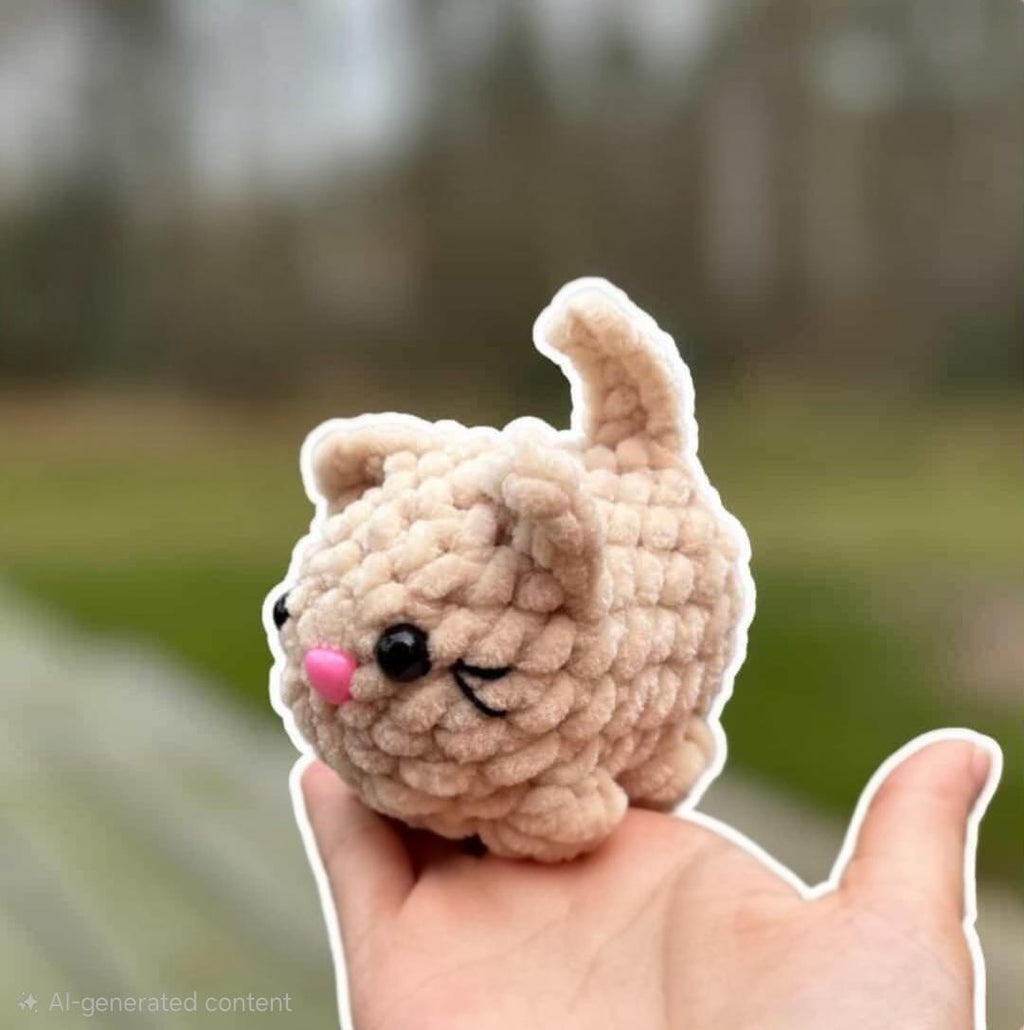 Amigurumi whale